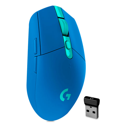 Mouse Inalámbrico LOGITECH G305 LIGHTSPEED 910-006013, Azul, 6, Inalámbrico