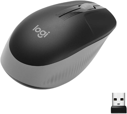 Mouse Inalámbrico LOGITECH M190 , Negro, Inalámbrico