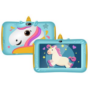 Tablet NECNON Infantil Unicornio M002U-2T, 2 GB, Allwinner A50 Quad-coreTM Cortex A7, 7 pulgadas, Android 10, 16 GB